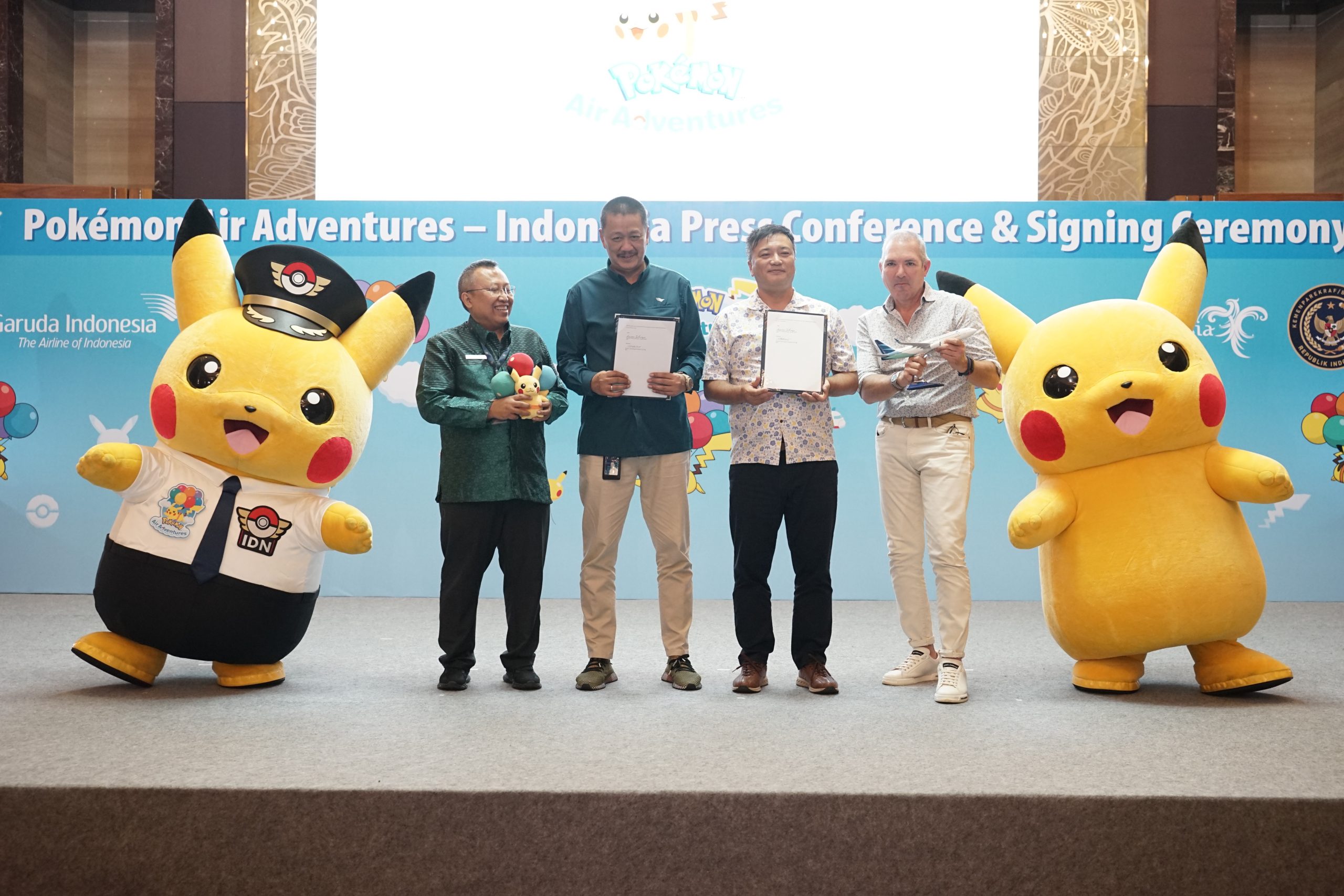 Laporan Kegiatan Press Conference Pokemon Air Adventures