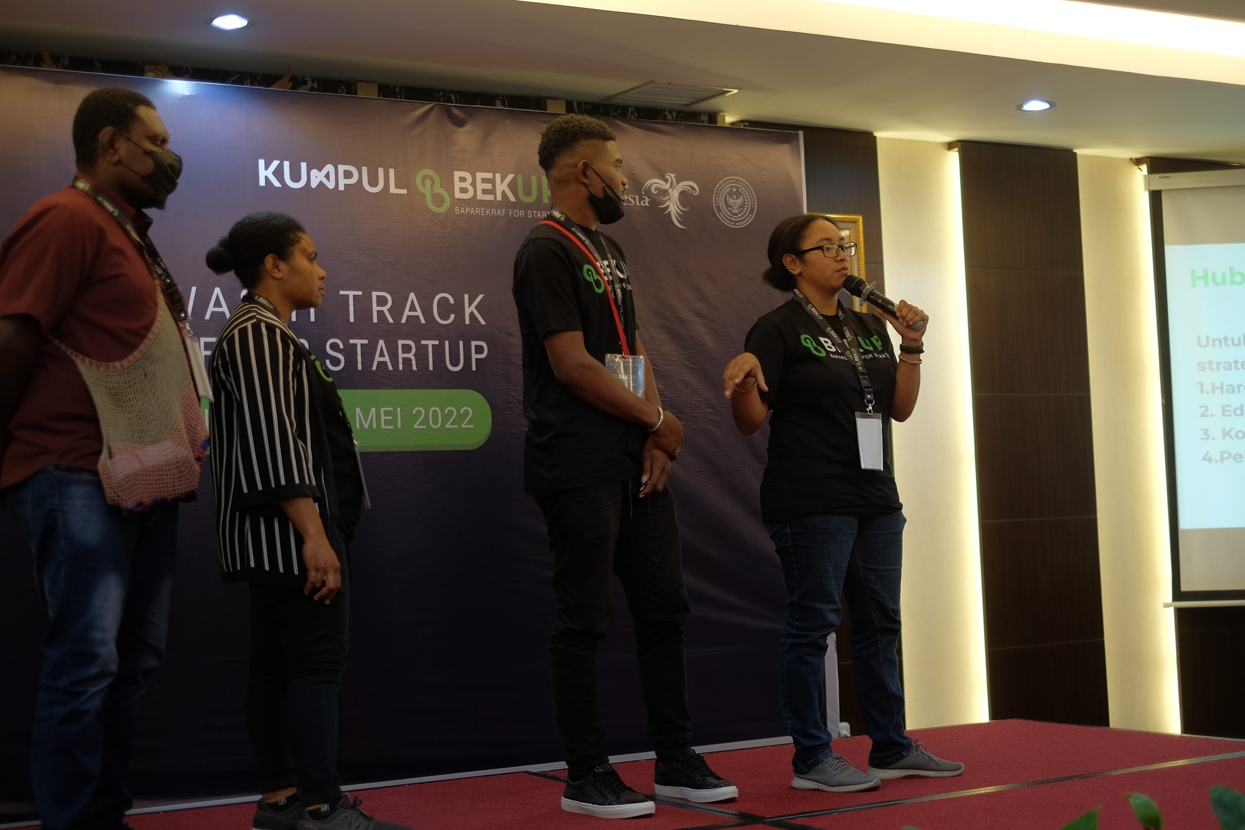 Galeri Kegiatan BEKUP 2022 – Startup Sprint – Cendrawasih Track – Timika